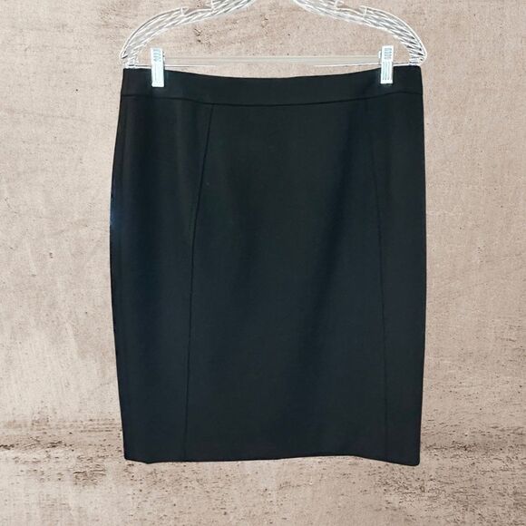 NWT Halogen Pencil Lined Skirt - Black Size 12 - Picture 3 of 12
